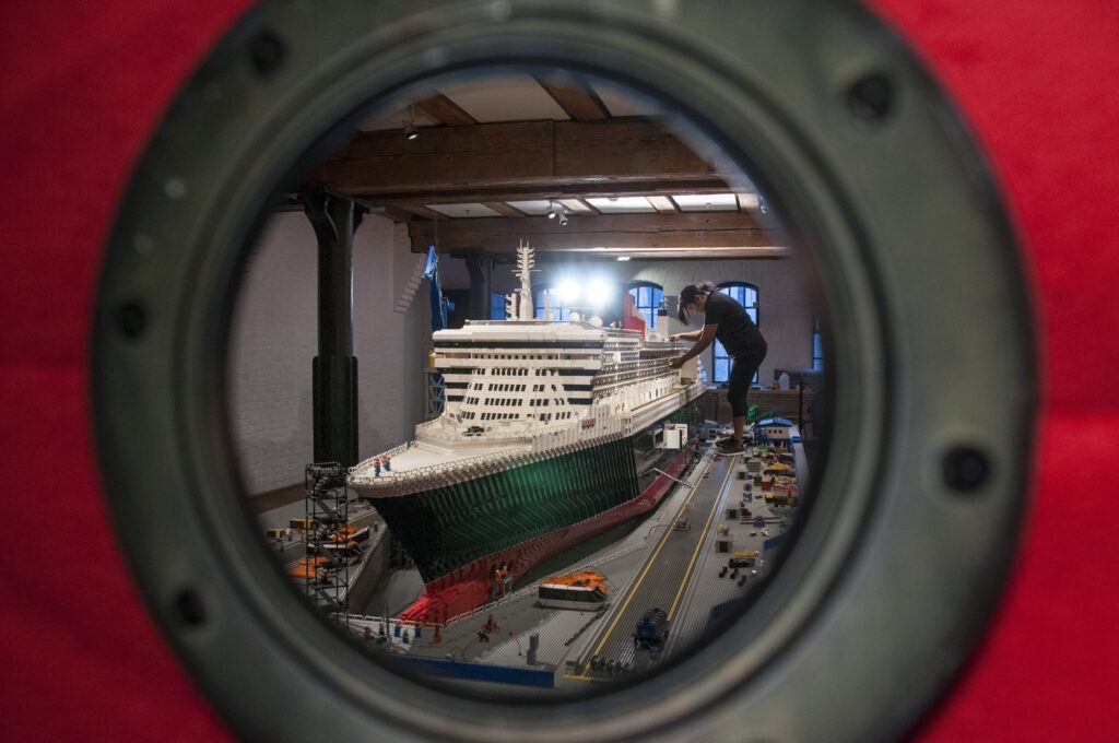 Lego-Queen Mary 2 (Foto: Alan Ginsburg)