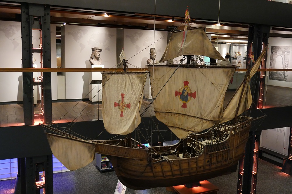 Santa María Columbus Internationales Maritimes Museum Hamburg Familiensonntag Ship Model