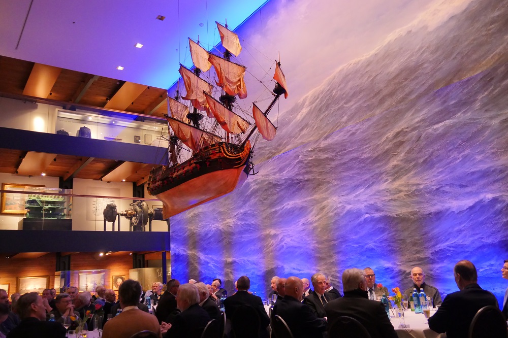 Event Location Party Veranstaltungsräume Veranstaltung Raum Miete Party Dinner Ehrenamtliche Internationales Maritimes Museum Hamburg 2018 Deck 2