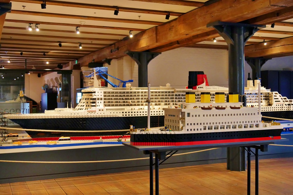 Lego Titanic Internationales Maritimes Museum Hamburg Modell Schiff Bjarne Eisenhut Legoschiff Schifffahrt Ocean Liner Ship Shipping Modelship Deck 1 