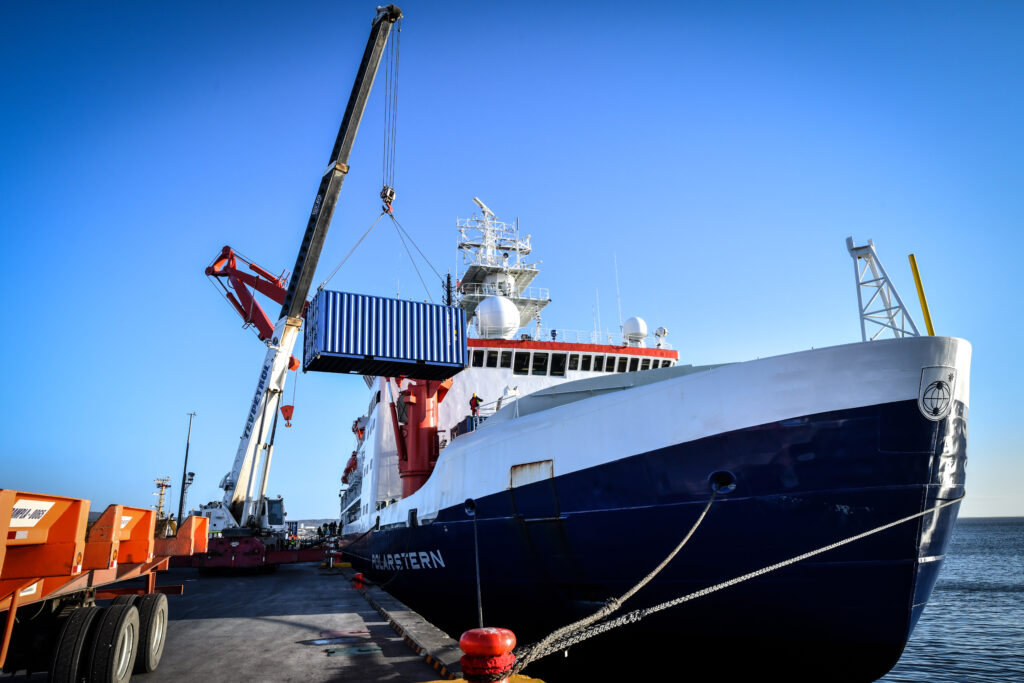 Eisbrecher Forschungsschiff Polarstern Marum Meeresforschung Lange Nacht der Museen Hamburg 2019 Internationales Maritimes Museum Hamburg Videochat Event Veranstaltung