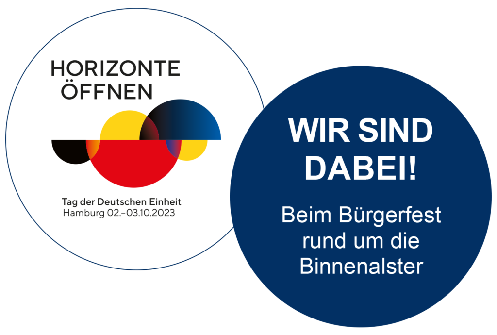 Das Internationale Maritime Museum Hamburg wird mit einem Stand auf dem Bürgerfest den Tag der Deutschen Einheit 2023 am 2. und 3. Oktober 2023 feiern.