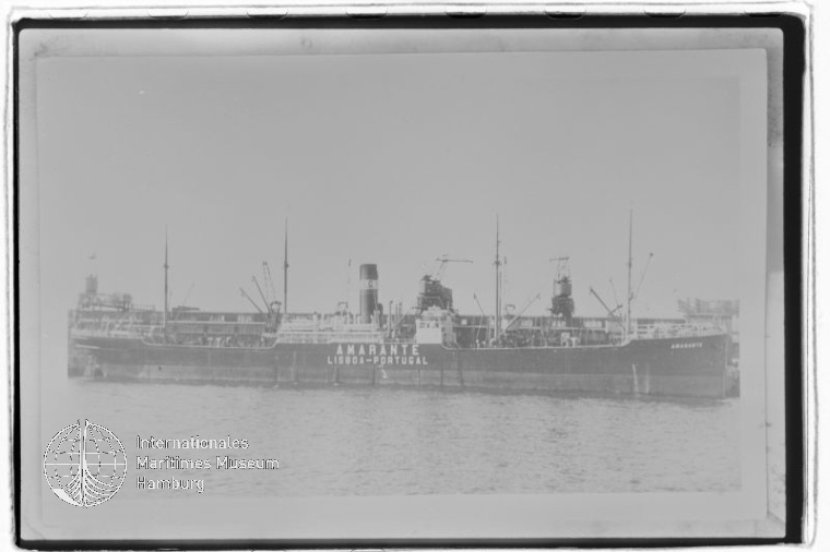 Amarante ex Württemberg (1914), Frachtschiff, Soc Geral de Commercio, Industria e Transportes Ltda, Lisbon, Bau-Nr. 568