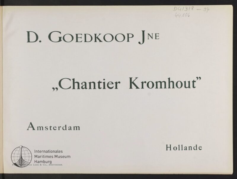 "Chantier Kromhout"