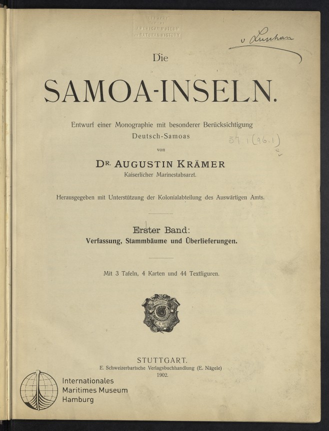 Die Samoa-Inseln.