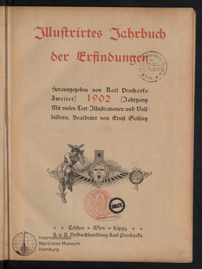 Illustrirtes Jahrbuch der Erfindungen