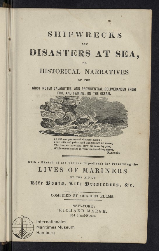 Shipwrecks and Disasters at Sea,