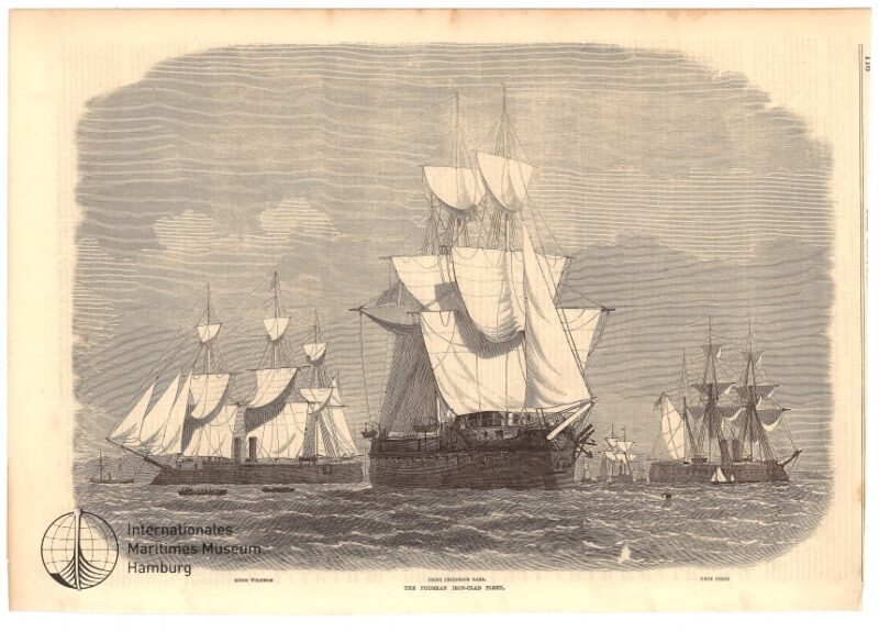 The Russian Iron-Clad Fleet: König Wilhelm, Prinz Friedrich Karl, Kron Prinz