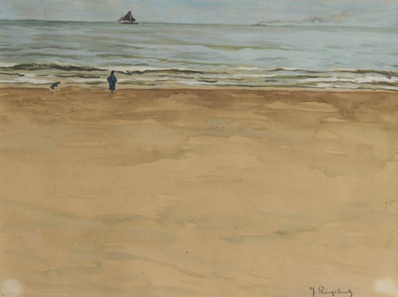 Stiller Morgen am Strand