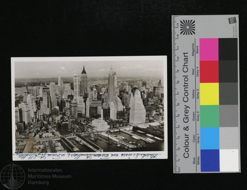 Postkarte an Anna Kannengiesser, Hamburg