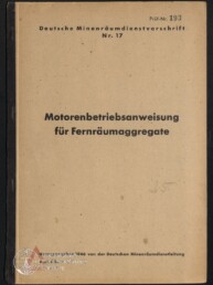 Beige, leicht gesprenkeltes Heft mit schwarzem Buchrücken und großem, zentriertem Titel 