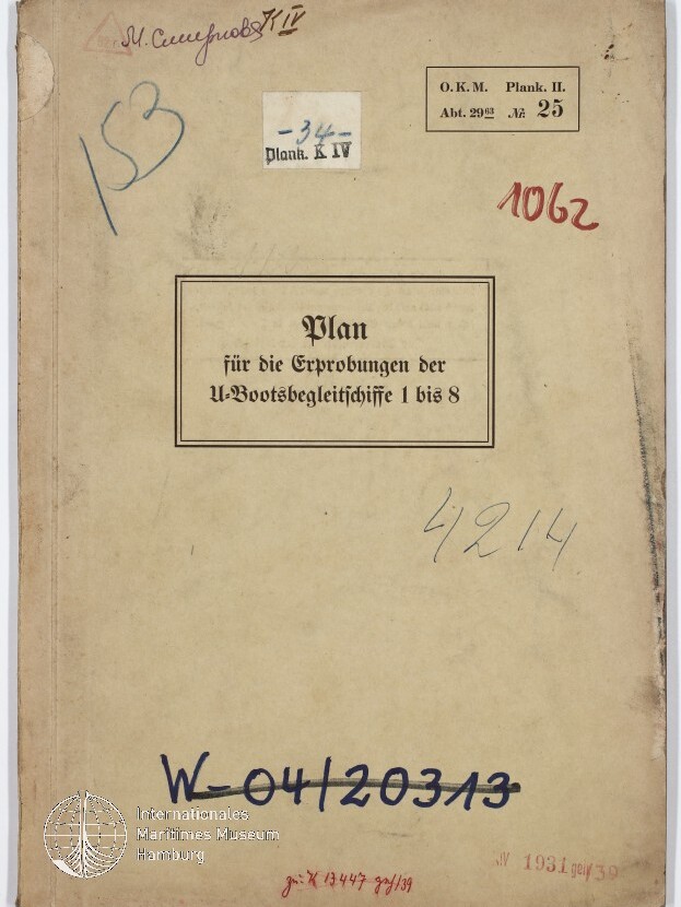 Verblasstes beige Dokumentenumschlag mit eingerahmtem Titel 