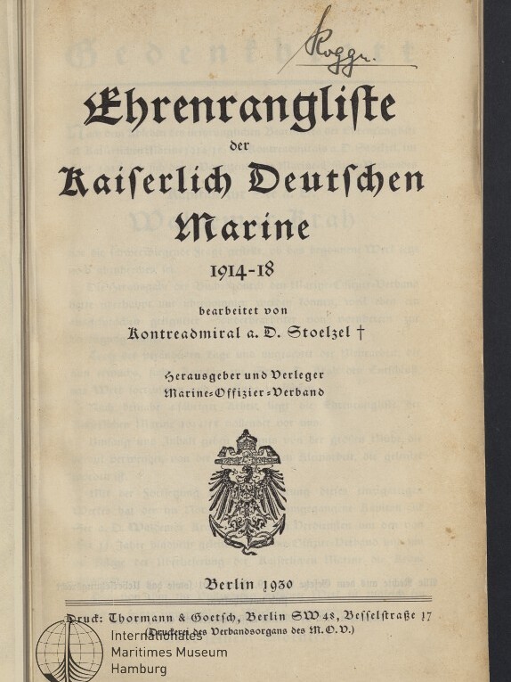 Titelblatt einer Buchseite mit großem Frakturtitel 