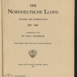 Titelblatt eines Buchs mit großem Schriftzug 