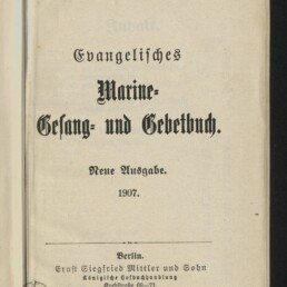 Titelblatt in schwarzer Frakturschrift: 