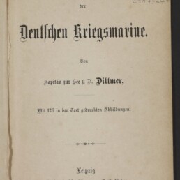 Titelblatt eines Buchs in Frakturschrift mit dem Titel 