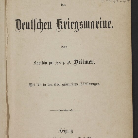 Titelblatt eines Buchs in Frakturschrift mit dem Titel 