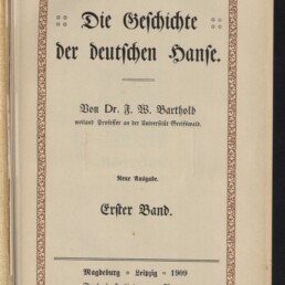 Titelblatt des Buches 