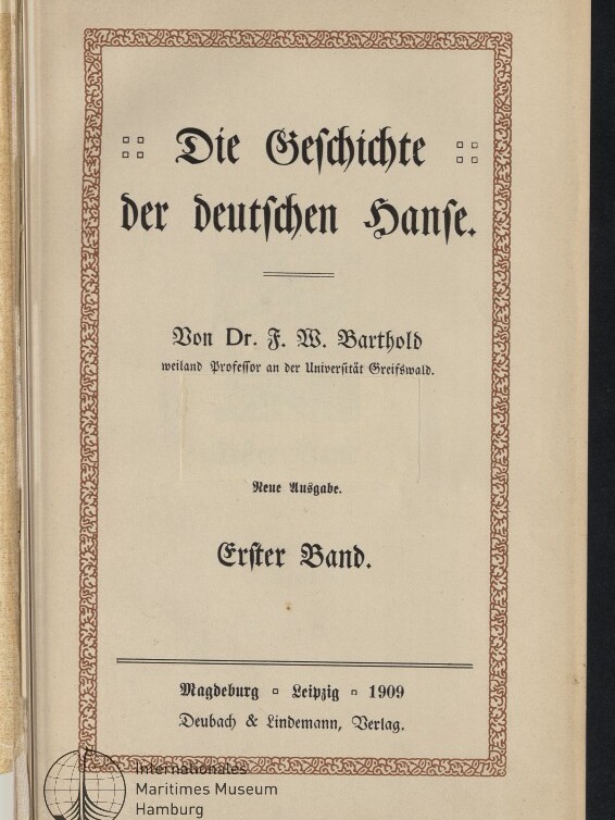 Titelblatt des Buches 