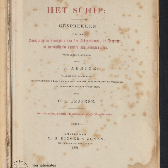 Titelseite des niederländischen Buchs 