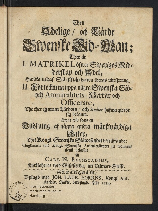 Antikes Titelblatt mit dekorativer Frakturschrift, großer Überschrift 