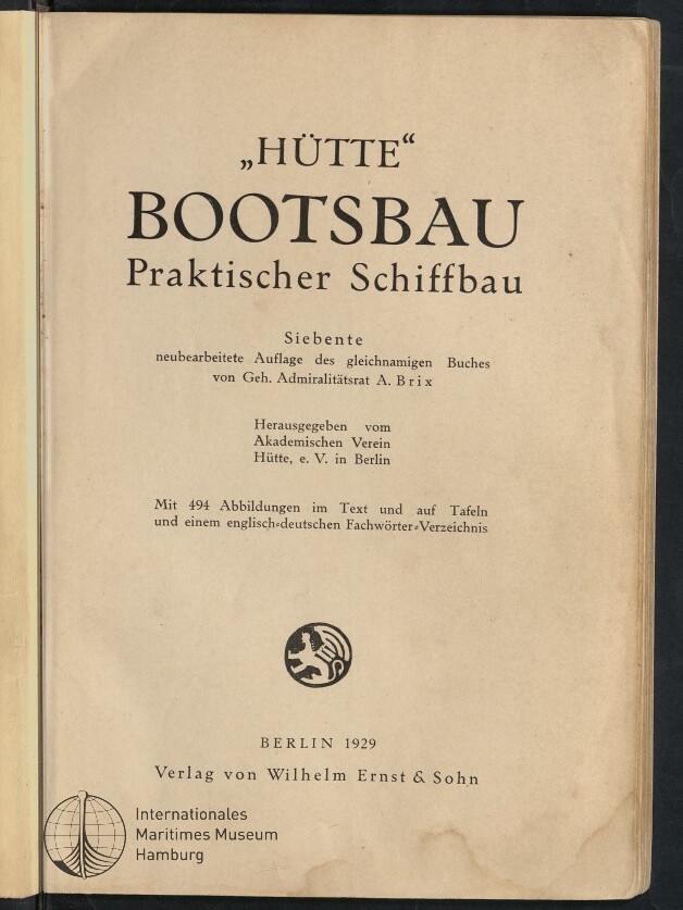 Titelblatt des Buches 